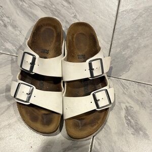 Birkenstock White Sandals